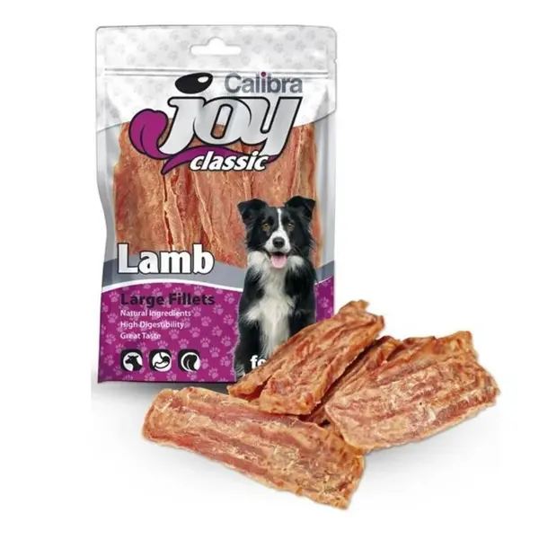 Calibra Joy Dog Classic Large Lamb Fillets 80g | Pamlsky pro psy