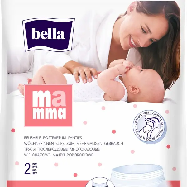 BELLA Mamma síťované kalhotky XL 2 ks