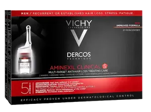 VICHY Dercos Aminexil clinical 5 multiúčelová kúra proti vypadávání vlasů pro muže 21 x 6 ml