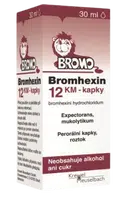 BROMHEXIN 12 KM-kapky perorální kapky roztok 30 ml