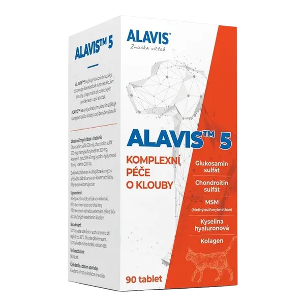 ALAVIS 5 pro psy a kočky 90 tablet