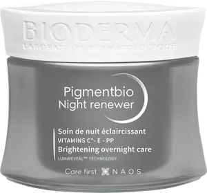 BIODERMA Pigmentbio Noční gel-krém na pigmentové skvrny a vrásky 50 ml