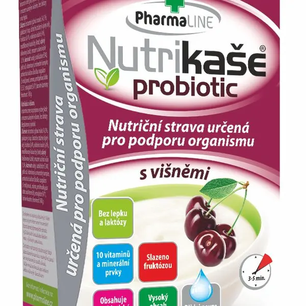 Nutrikaše probiotic s višněmi 3x60 g
