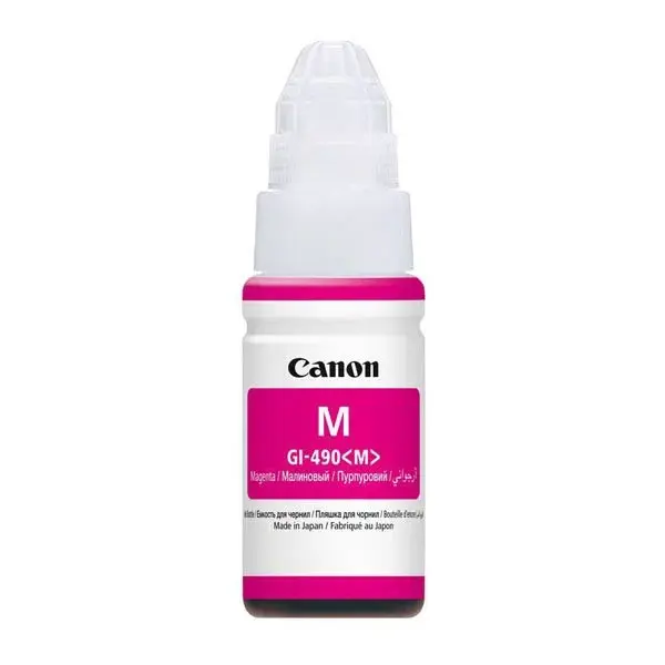 Canon GI-490 M 0665C001 purpurová (magenta) originální cartridge