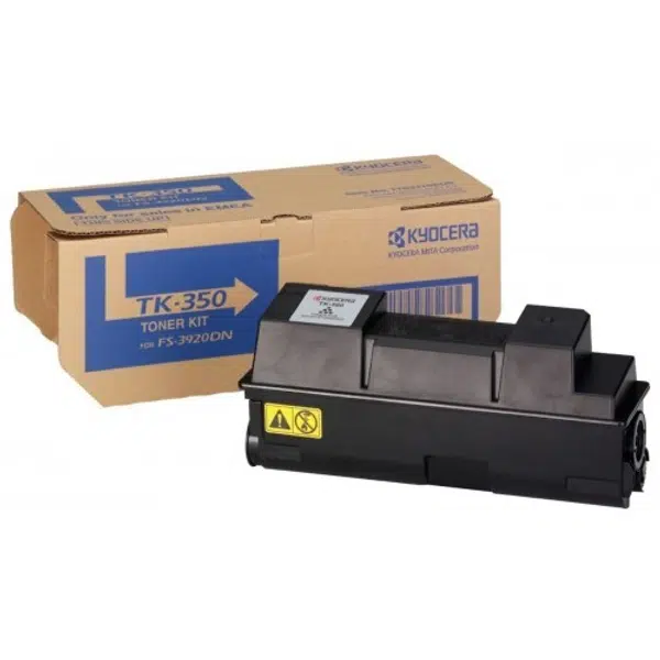 Kyocera TK350 + odpadní nádobka 1T02LX0NLC černý (black) originální toner