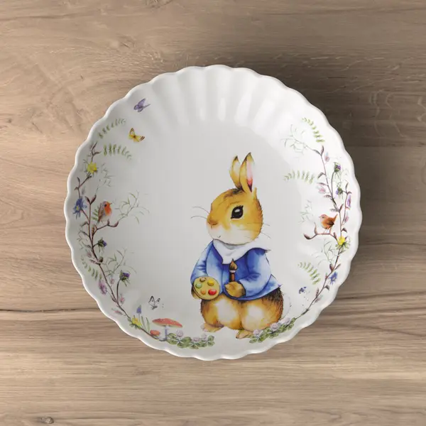 Mísa střední, zajíc Max, 24 cm, kolekce Spring Fantasy - Villeroy & Boch