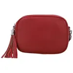 Dámská crossbody kabelka červená - Paolo bags Ilana