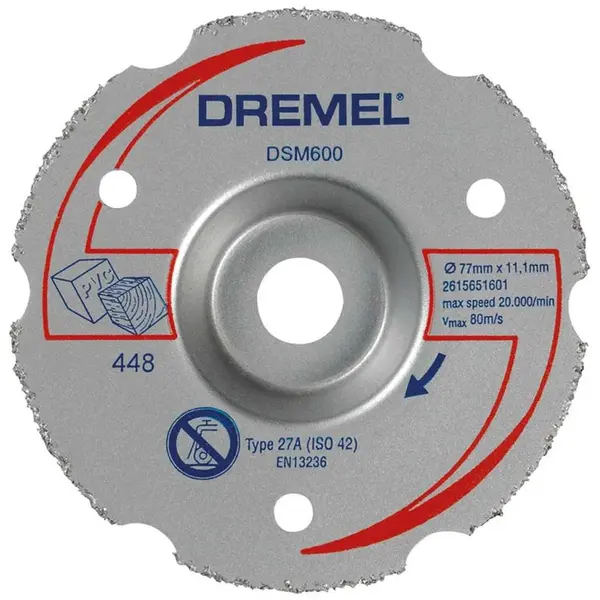 DREMEL Príslušenstvo - Rezný kotúč, zarovnávací, priemer 77 mm 2615S600JB