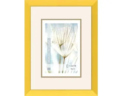 Fotorámeček Giulia 13x18 cm, žlutý