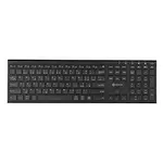 Powerton LIFE ULTRASLIM Klávesnice bezdrátová CZ/SK, černá