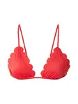 HUGO Bikinový top  červená