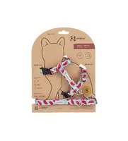 Amiplay Kšíry pro kočku s vodítkem BeHappyCat Watermelon - S