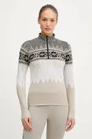 Funkční mikina Newland LADY T-NECK béžová barva, N46703.97