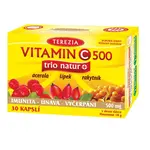 Terezia Vitamin C 500 mg TRIO NATUR+ 30 kapslí