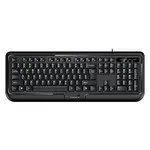 Genius KB-118 II COPILOT, klávesnice CZ/SK, klasická, voděodolná typ drátová (USB), černá