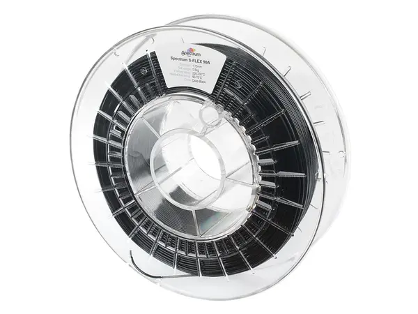 Spectrum 80255 3D filament, S-Flex 90A, 1,75mm, 500g, Černý (Deep black)