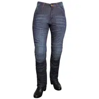 Dámské jeansové moto kalhoty ROLEFF Aramid Lady modrá 26/XS