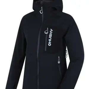 Husky Samai L XL - plus, black Dámská softshell bunda