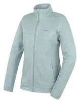 Husky Alan L XL, light mint Dámský fleecový svetr na zip