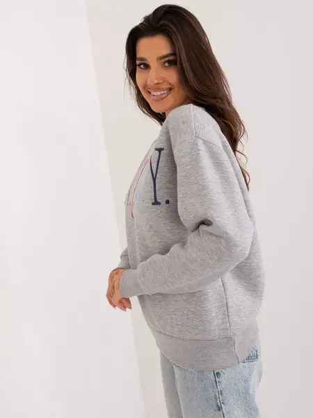 Sweatshirt-D10606BA02565C-grey