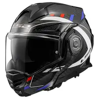 Překlopná moto přilba LS2 FF901 Advant X C Future Gl White Blue P/J XL (61-62)
