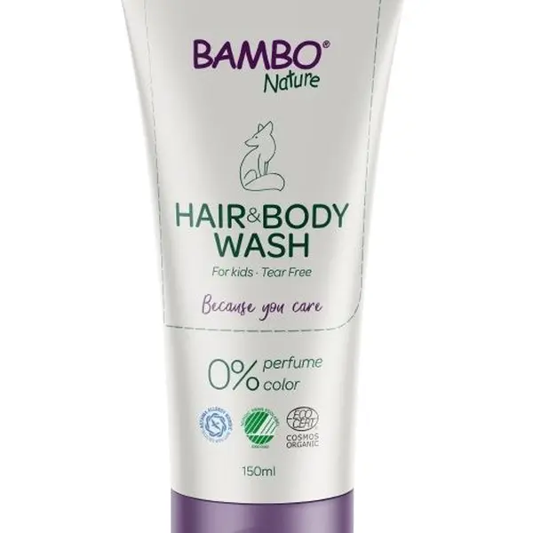 Bambo Nature Mycí gel na vlasy a tělo neparfémovaný 150 ml