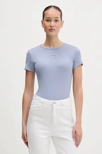 Tričko Tommy Jeans dámské, černá barva, DW0DW17881