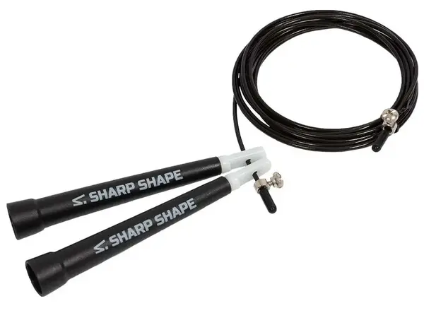 SharpShape Švihadlo QUICK ROPE černé