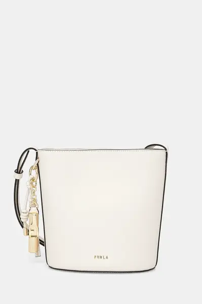 Kožená kabelka Furla