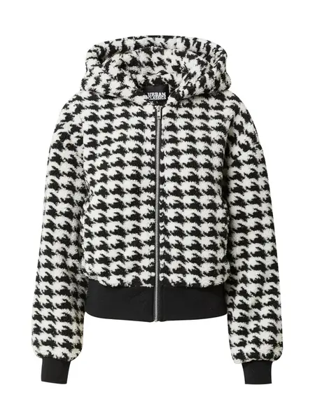 Urban Classics Prechodná bunda  čierna / biela