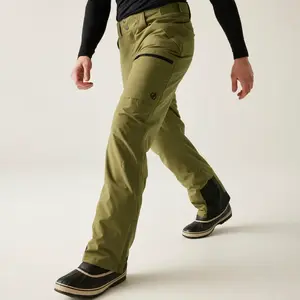 Pánské lyžařské kalhoty dare2b baseplate ii khaki l