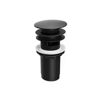 Výpust k umyvadlu 5/4 Ravak černá kov X01748