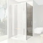 Ravak Pivot bočné zástena k sprchovacím dverám 100 cm 90ga0u00z1 PPS100TS