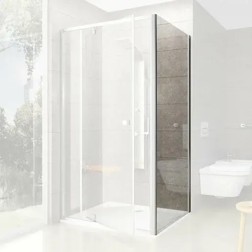 Ravak Pivot bočné zástena k sprchovacím dverám 100 cm 90ga0u00z1 PPS100TS