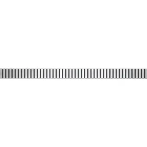 Rošt Alca 105 cm nerez mat zebra LINE-1050M