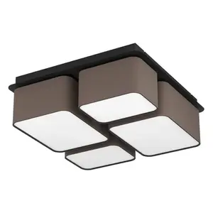 Stropné osvetlenie Eglo MORDAZO čierna 900524