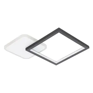 LED stropné osvetlenie Eglo GAFARES čierna 900422