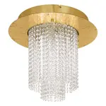 LED stropné osvetlenie Eglo VILALONES zlatá 39398