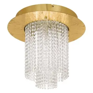 LED stropné osvetlenie Eglo VILALONES zlatá 39398