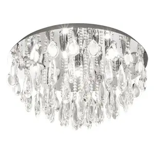 Stropné osvetlenie Eglo CALAONDA chróm 93413