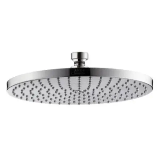 Hansgrohe Axor Steel hlavová sprcha vzhľad nerezu 28494800