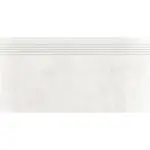 Schodovka Rako Rebel bielosivá 40x80 cm mat DCP84740.1