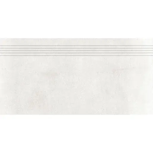 Schodovka Rako Rebel bielosivá 40x80 cm mat DCP84740.1