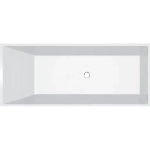 Polysan Hersis voľne stojaca vaňa 170x72 cm liaty mramor ľavá aj pravá 10613