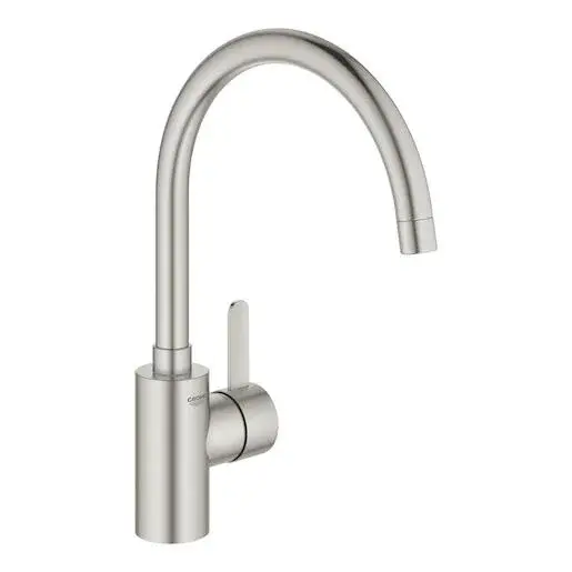 Drezová batéria GROHE Eurosmart Cosmopolitan s výpusťou supersteel 32843DC2