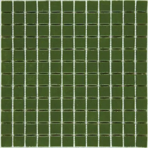 Sklenená mozaika Mosavit Monocolores Verde 30x30 cm lesk MC301