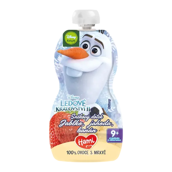 Hami Disney Frozen Olaf jahoda kapsička 110 g