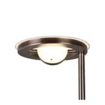 LED stojaca lampa Trio Barrie mosadz 424210304