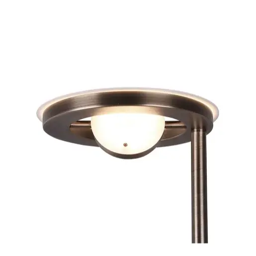 LED stojaca lampa Trio Barrie mosadz 424210304