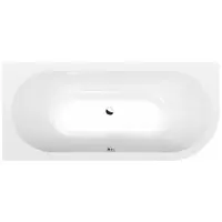 Polysan Viva rohová vaňa 185x80 cm akrylát ľavá 72099